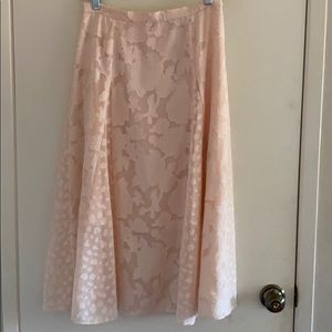 NWT Beautiful Reiss flower skirt size：6